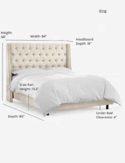 Admina Bed 37 Admina Bed -Home Furni Shop admina bed talc king