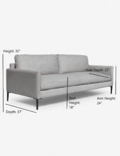 Allisen Sofa -Home Furni Shop allisen leather sofa light grey 7 2 211 1 1