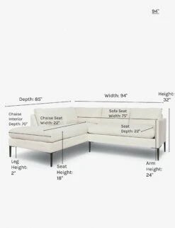 Allisen Bumper Sectional Sofa -Home Furni Shop allisen lef bumper sand 94