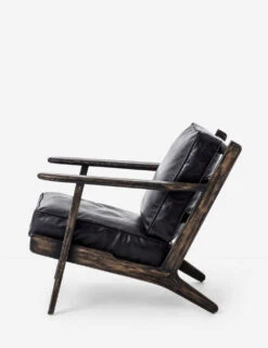 Austin Accent Chair -Home Furni Shop austin lounge chair black 4 1