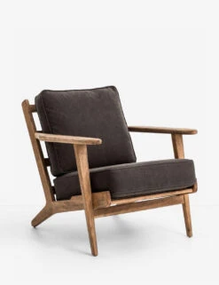 Austin Accent Chair -Home Furni Shop austin lounge chair stonewash dark green 1 1 1