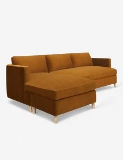 Belmont Sectional Sofa By Ginny Macdonald -Home Furni Shop belmont sectional velvet cognac 3 laf 1 c364d391 6b59 436b 89c8 a2b74782b07a