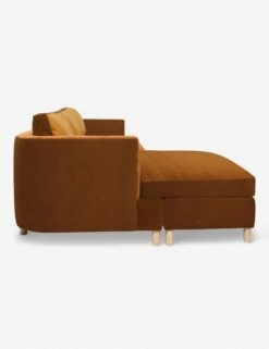 Belmont Sectional Sofa By Ginny Macdonald -Home Furni Shop belmont sectional velvet cognac 5 laf 67941a37 b8af 4c02 9ae0 73e34ebcdb31