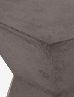 Kai Indoor/Outdoor Side Table -Home Furni Shop bento accent table slate grey concrete dark 2 01