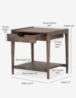 Chaya Nightstand -Home Furni Shop chaya nightstand