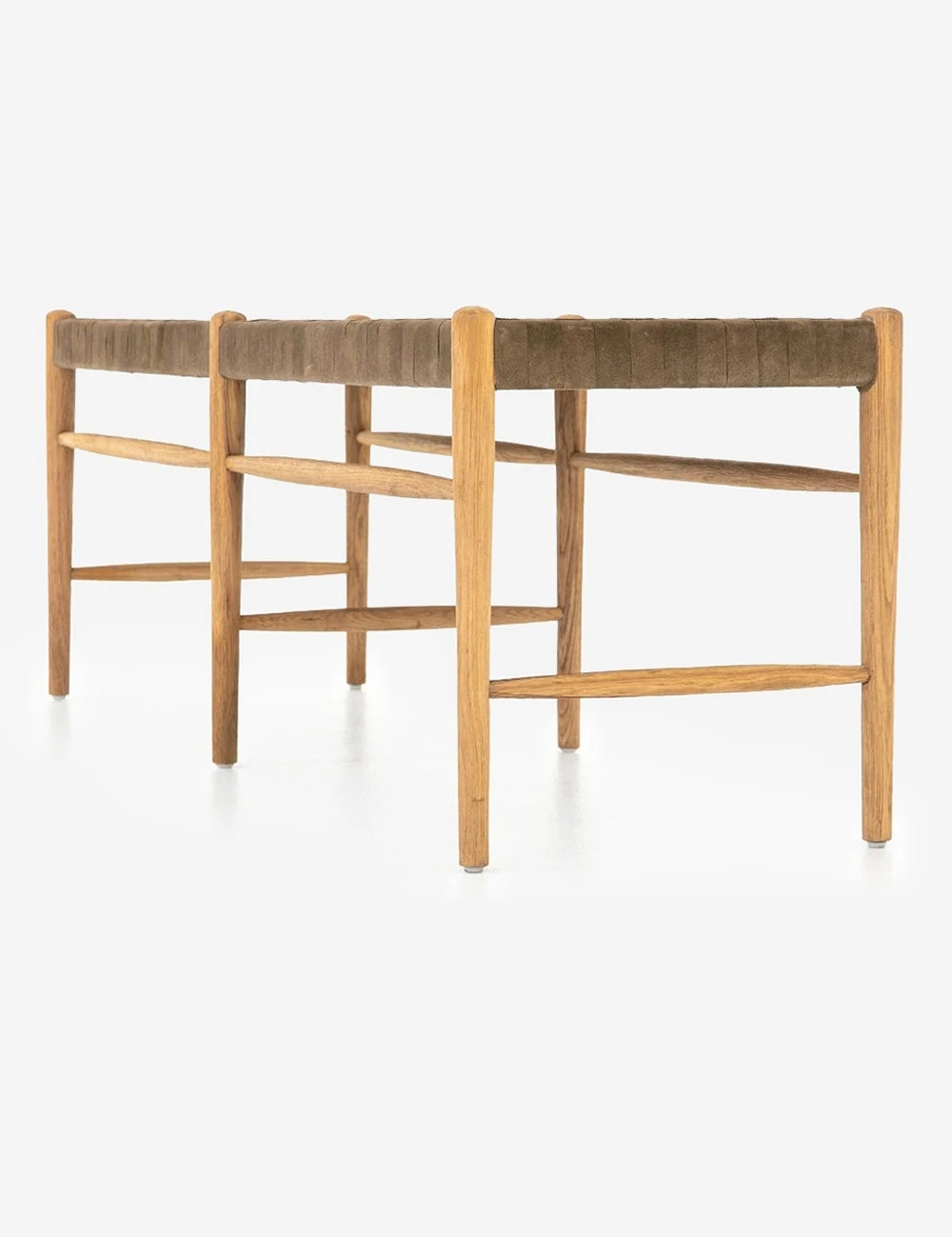 Tess Leather Bench 3 Tess Leather Bench - Image 3