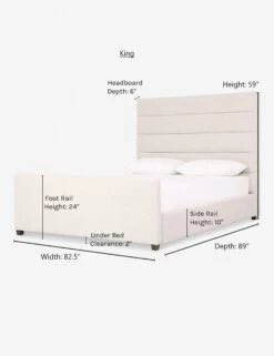 Delicia Platform Bed -Home Furni Shop delicia platform bed king 1