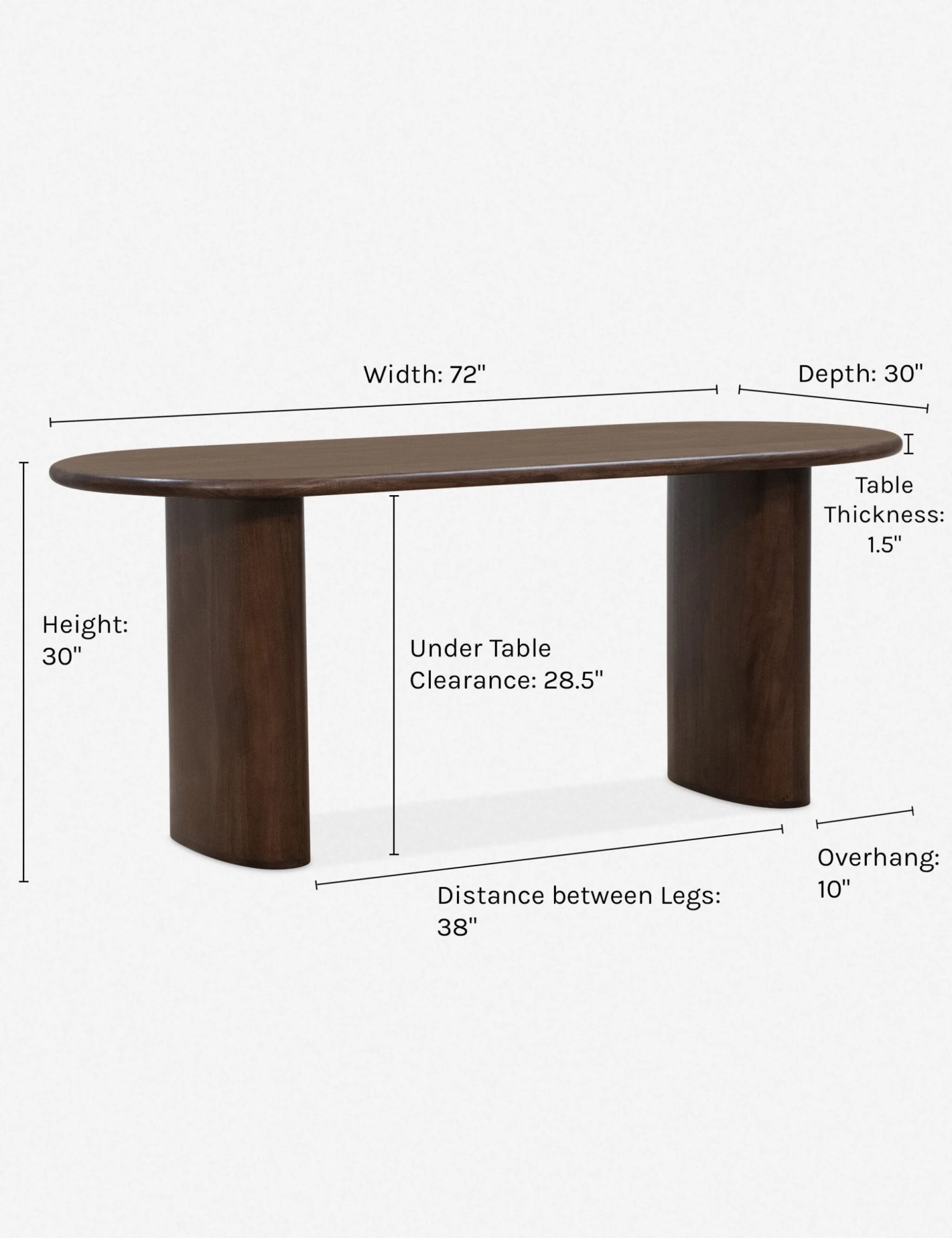 Mattea Oval Dining Table 7 Mattea Oval Dining Table - Image 7