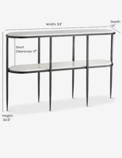Elton Console Table By Arteriors -Home Furni Shop elton console