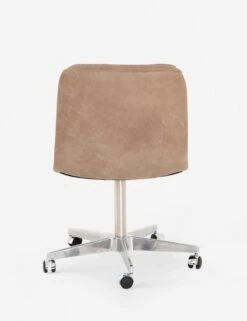 Frassia Office Chair -Home Furni Shop frassia desk chair natural washed mushroom 7