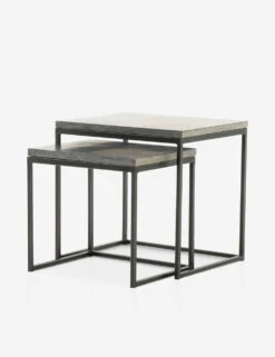 Ginette Nesting Side Tables -Home Furni Shop ginette nesting end tables gray 1 1564991625 1