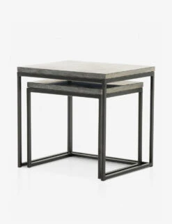 Ginette Nesting Side Tables -Home Furni Shop ginette nesting end tables gray 2 1564991625 1