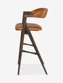 Sandia Leather Bar Stool, Natural -Home Furni Shop hgsr741 s