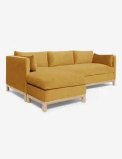Hollingworth Sectional Sofa By Ginny Macdonald -Home Furni Shop hollingsworth sectional velvet golden rod 2 rtf 1