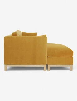 Hollingworth Sectional Sofa By Ginny Macdonald -Home Furni Shop hollingsworth sectional velvet golden rod 3 rtf 1
