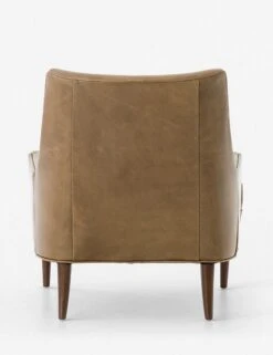 Ilona Leather Accent Chair -Home Furni Shop ilona chair taupe leather 11 1564991625 1bfac36a 7c55 48d7 9aa4 4990e6f783e6