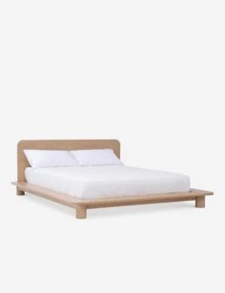Kiral Bed By Sun At Six -Home Furni Shop kiral platform bed headboard nude 2 1