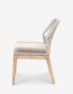 London Indoor / Outdoor Dining Chair -Home Furni Shop loom dining chair taupe fixed 1 03