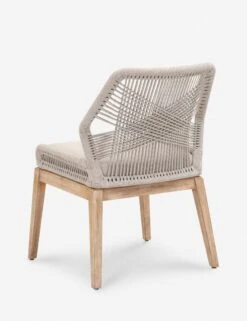 London Indoor / Outdoor Dining Chair -Home Furni Shop loom dining chair taupe fixed 1 04