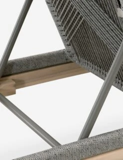 London Indoor / Outdoor Chaise -Home Furni Shop loom outdoor chaise platinum 2 01