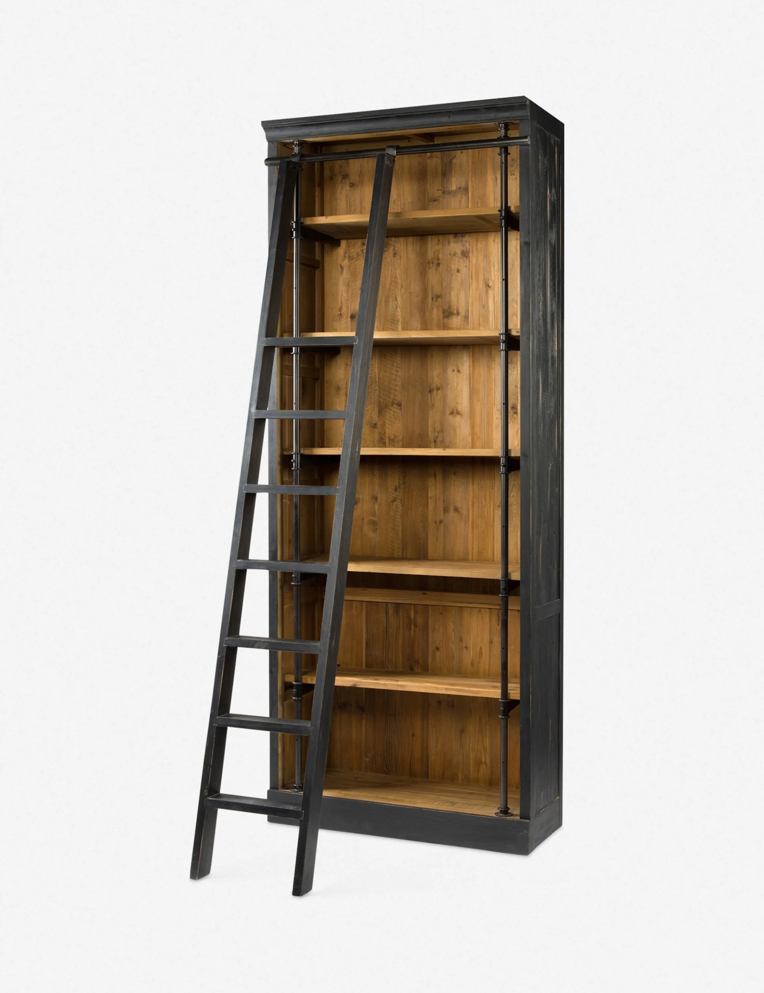 Mallory Bookcase With Ladder 3 Mallory Bookcase With Ladder - Image 3