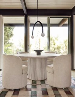 Rutherford Round Dining Table 10 Rutherford Round Dining Table -Home Furni Shop marli rug dining room 3331 1 version 2 2