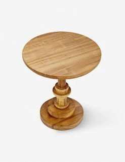 Mikella Side Table -Home Furni Shop mikella side table gold teak 1 1 1