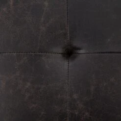 Olwina Square Leather Coffee Table -Home Furni Shop olwina square coffee table railto ebony 2