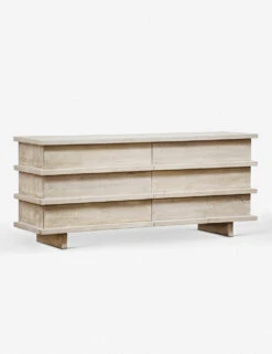 Corliss 6-Drawer Dresser, White Wash -Home Furni Shop ow280 3