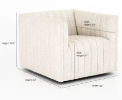 Roz Swivel Chair 23 Roz Swivel Chair -Home Furni Shop rozdovercresentdimensions 1