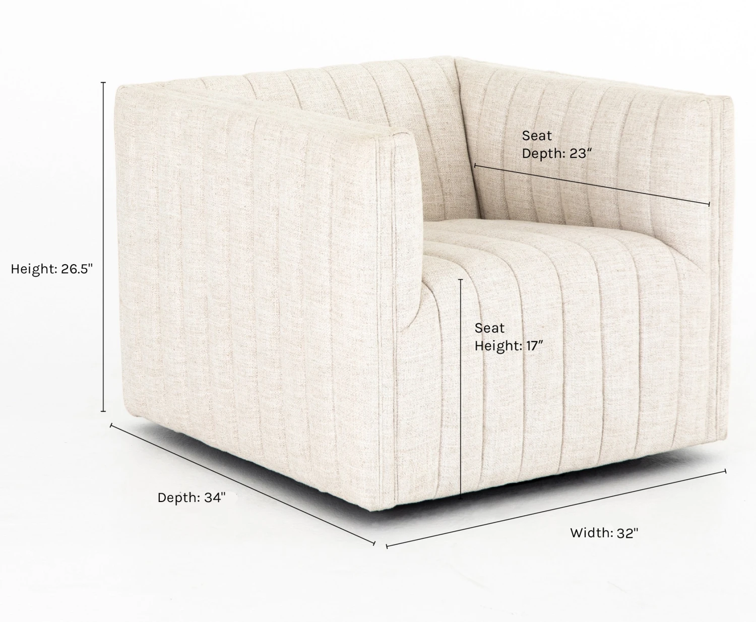 Roz Swivel Chair 12 Roz Swivel Chair - Image 12