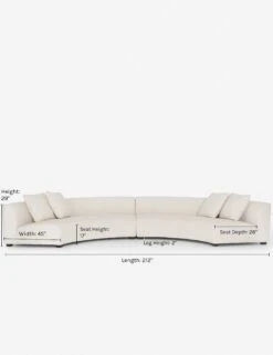 Saban 2-Piece Curved Sectional Sofa -Home Furni Shop saban 2 piece crescent sectional sofa ivory 1564991625 861fbeaa a28e 4a6a aa18 d725e66fa11e