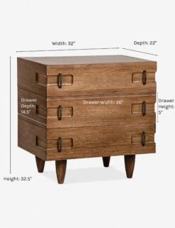 Seline Nightstand -Home Furni Shop seline nightstand dark walnut