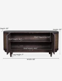 Zeta Media Console 21 Zeta Media Console -Home Furni Shop zeta media console gray